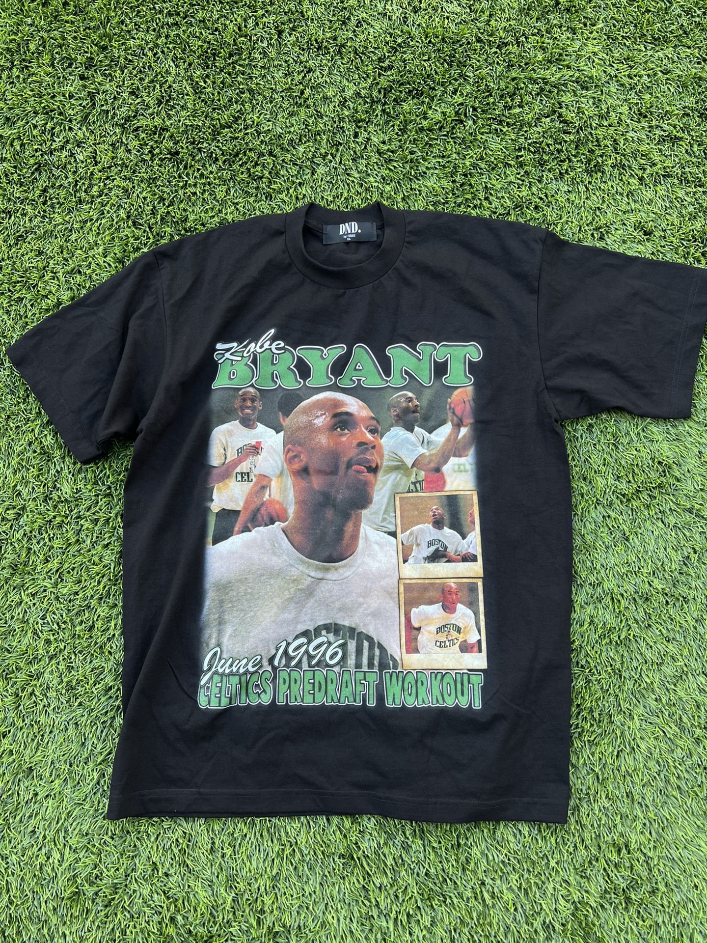 NEW DND Do Not Disturb Kobe Bryant Celtics Tee T Shirt Size Extra