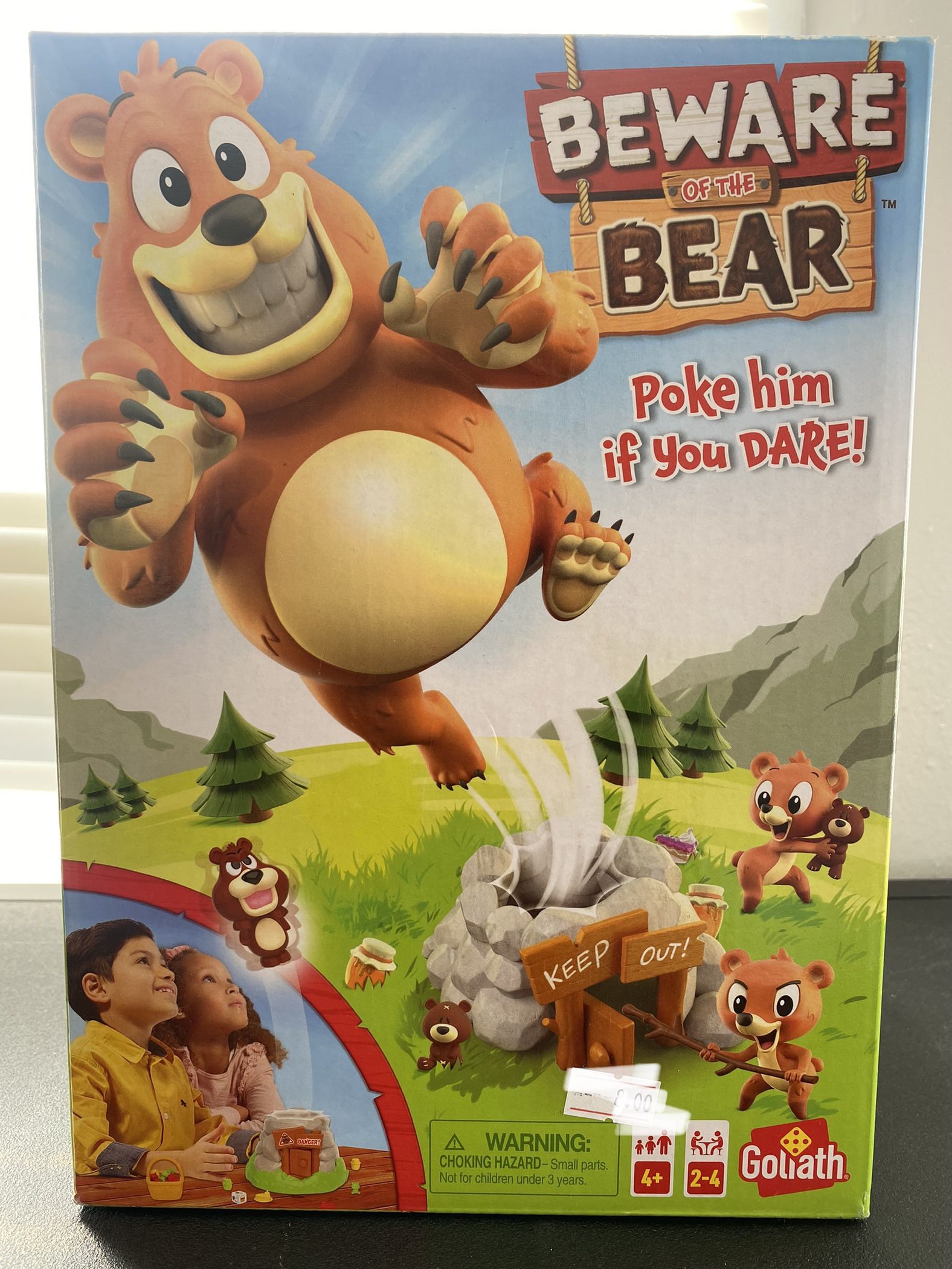 Beware of Bear Poke Him If You Dare