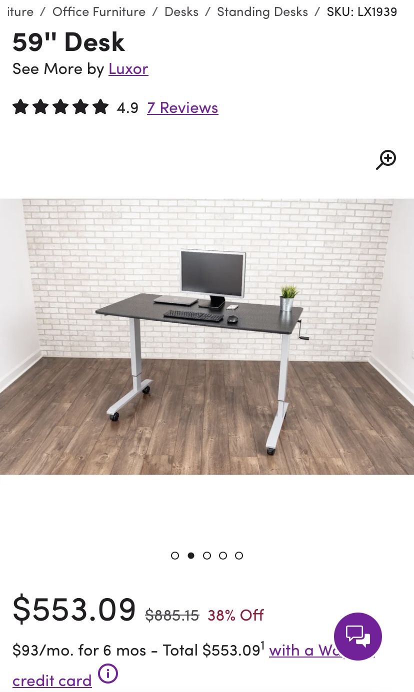 Large Standing Desk