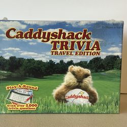 Caddyshack Movie Trivia Game Travel Edition New Sealed Golf Great Father’s Day Gift!!