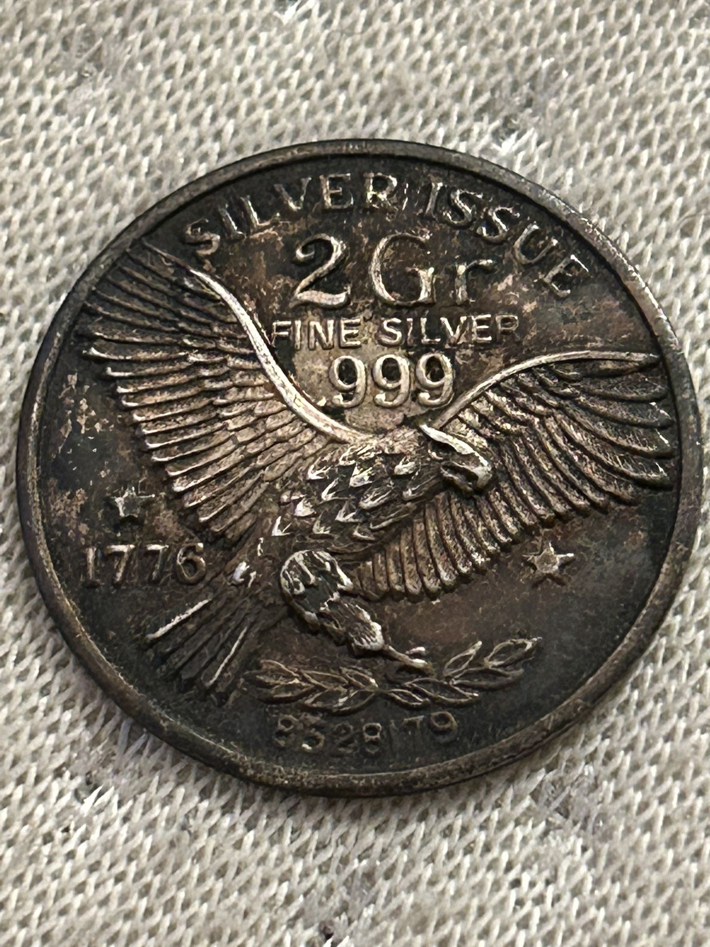 .999 2gram Silver Commemorative Medallion