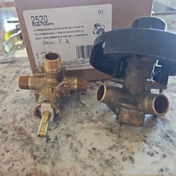 TWO  MOEN  SHOWER/TUB VALVES