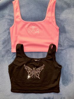 2 SHEIN TANK TOPS SIZE MEDIUM