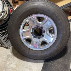 18 Inch 8 Lug Nut Wheel 