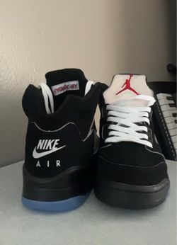 Air Jordan 5 Retro Black Sneakers