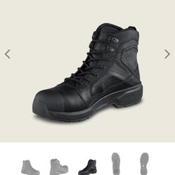 SIZE 9.5 RED WING THE EXOS LITE WATERPROOF LEATHER SAFETY TOE BOOTS BRAND NEW