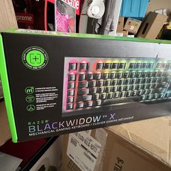 Razer Black Widow V4 Keyboard Brand New