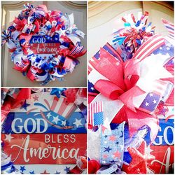 4th of July Wreath