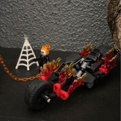 Ghostrider Lego With Bike