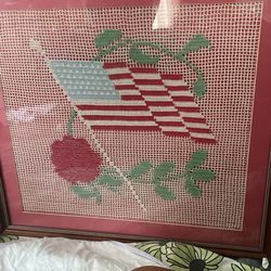 Vintage flag 48 stars