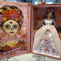 2020 Dia De Los Muertos Barbie Doll.