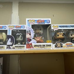 Funko Pops (Naruto/Black Clover) 37 Total funkos