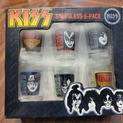 KISS Shot Glass Set