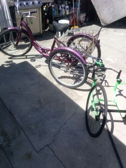 Trike bike with hitch good condition runs smooth