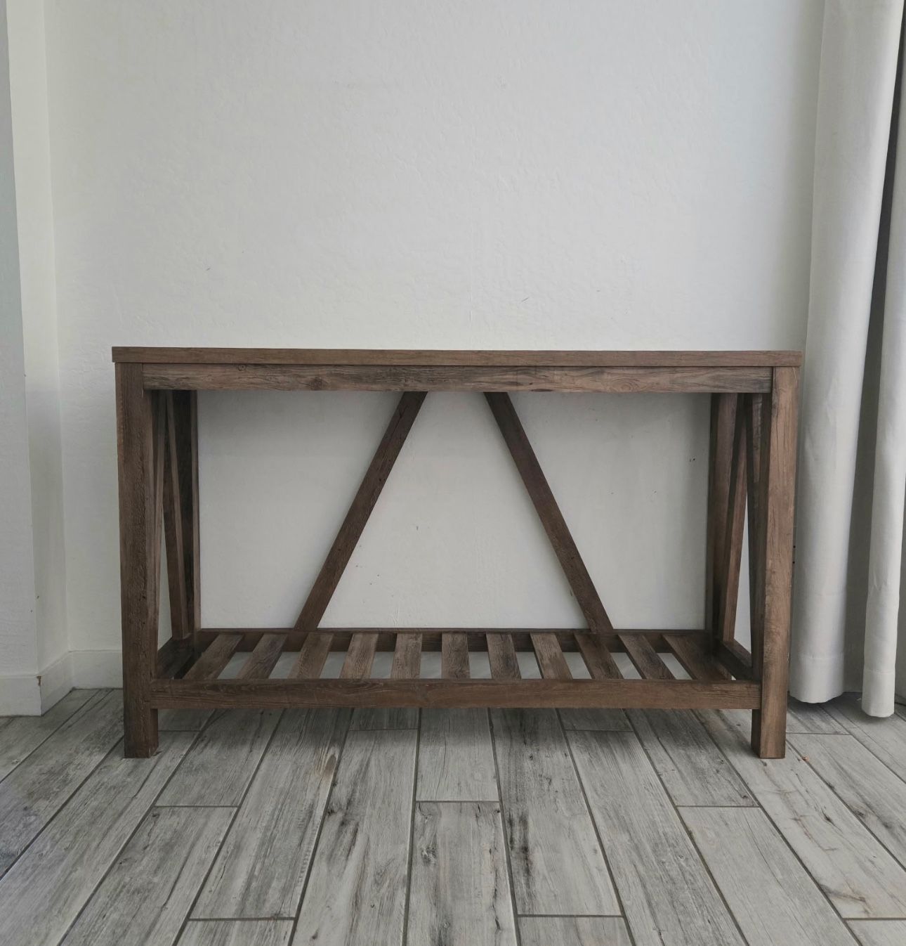 Wooden Console/Entry Table