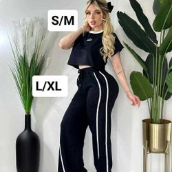 New Women's 2 Piece Set Available In Size S/M And L/XL