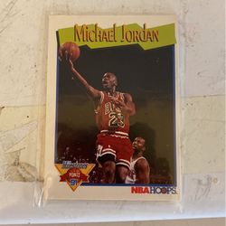 1991 Michael Jordan Nba Hoops Basketball Card