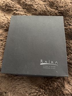 RAIKA Scrapbook Leather Album  RY 162 Red 4x6