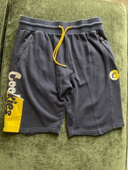 Cookies Fleece/Cotton Logo Drawstrings Shorts