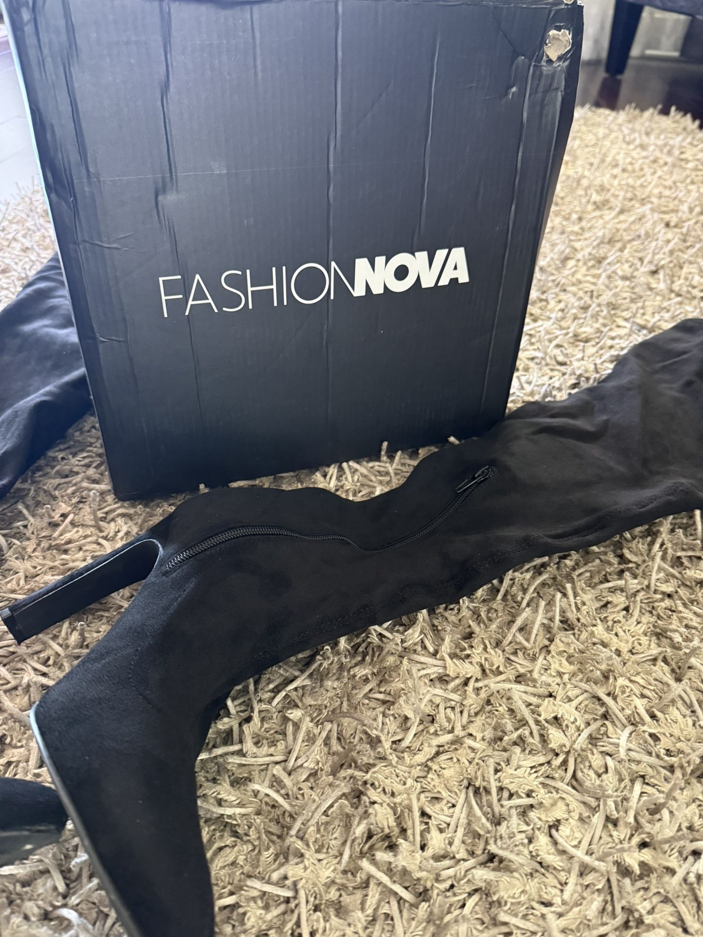 Over The Knee Boots Black