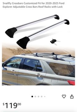 Snailfly Crossbars For Ford Explorer 2020-2025