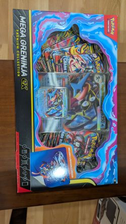 Pokemon Mega Greninja EX premium collection -$50