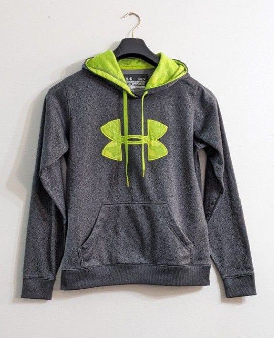 Under Armour Women's Big Logo Semi Fitted Storm Fleece Hoodie, Size Small
