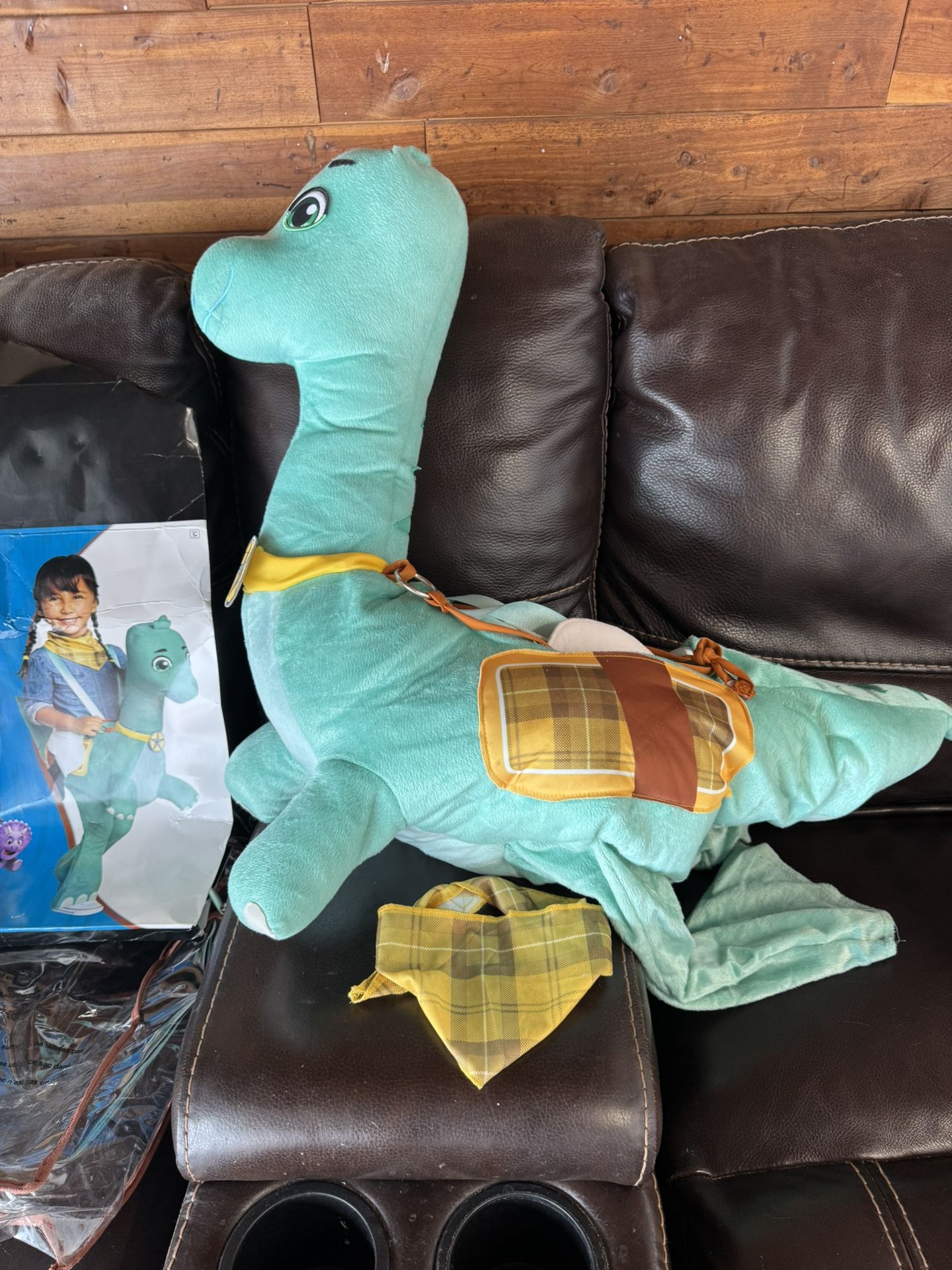 Spirit Halloween Dino Ranch Toddler Clover Ride-Along Costume | Officially Licensed | Disney | TV and Movie Costumes Location new port Richey
