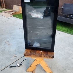 Newair 126 Can Beverage Refrigerator Cooler, Freestanding Mini Fridge in Black