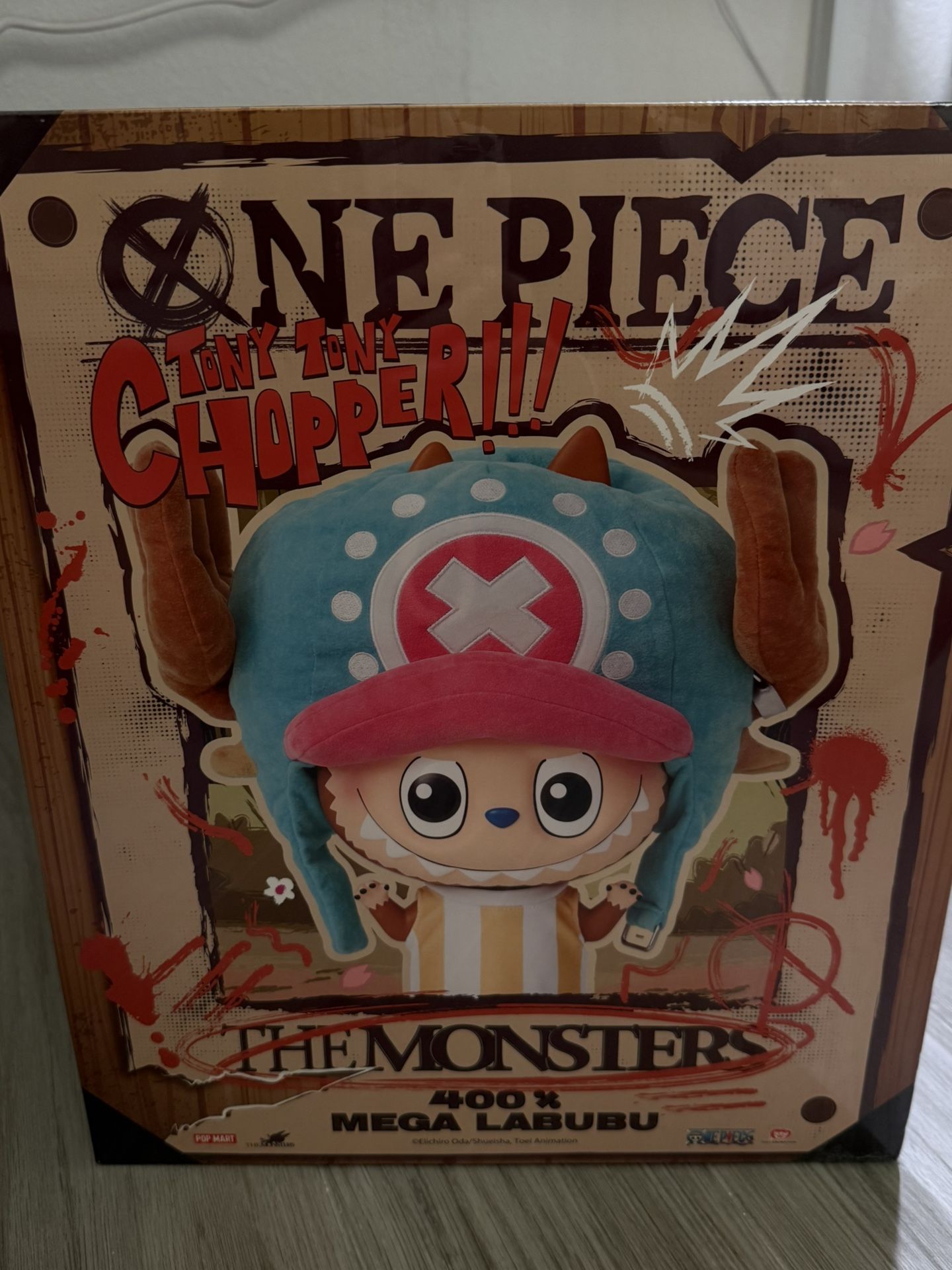 One Piece Tony Tony Chopper Labubu 400%