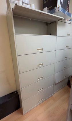 Lateral Metal Filing Cabinet 5-Drawer