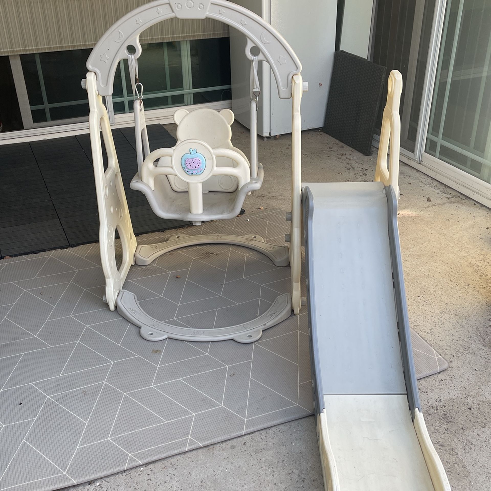 Baby Swing And Slide