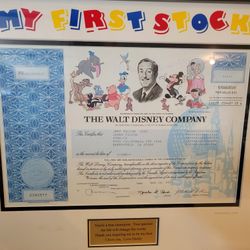 Walt Disney Company Stock 