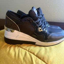 Michael Kors Trainer Wedge Sneakers Sz 8M/38