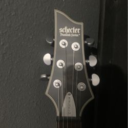Schecter C1 Platinum Series Electric Guitar.
