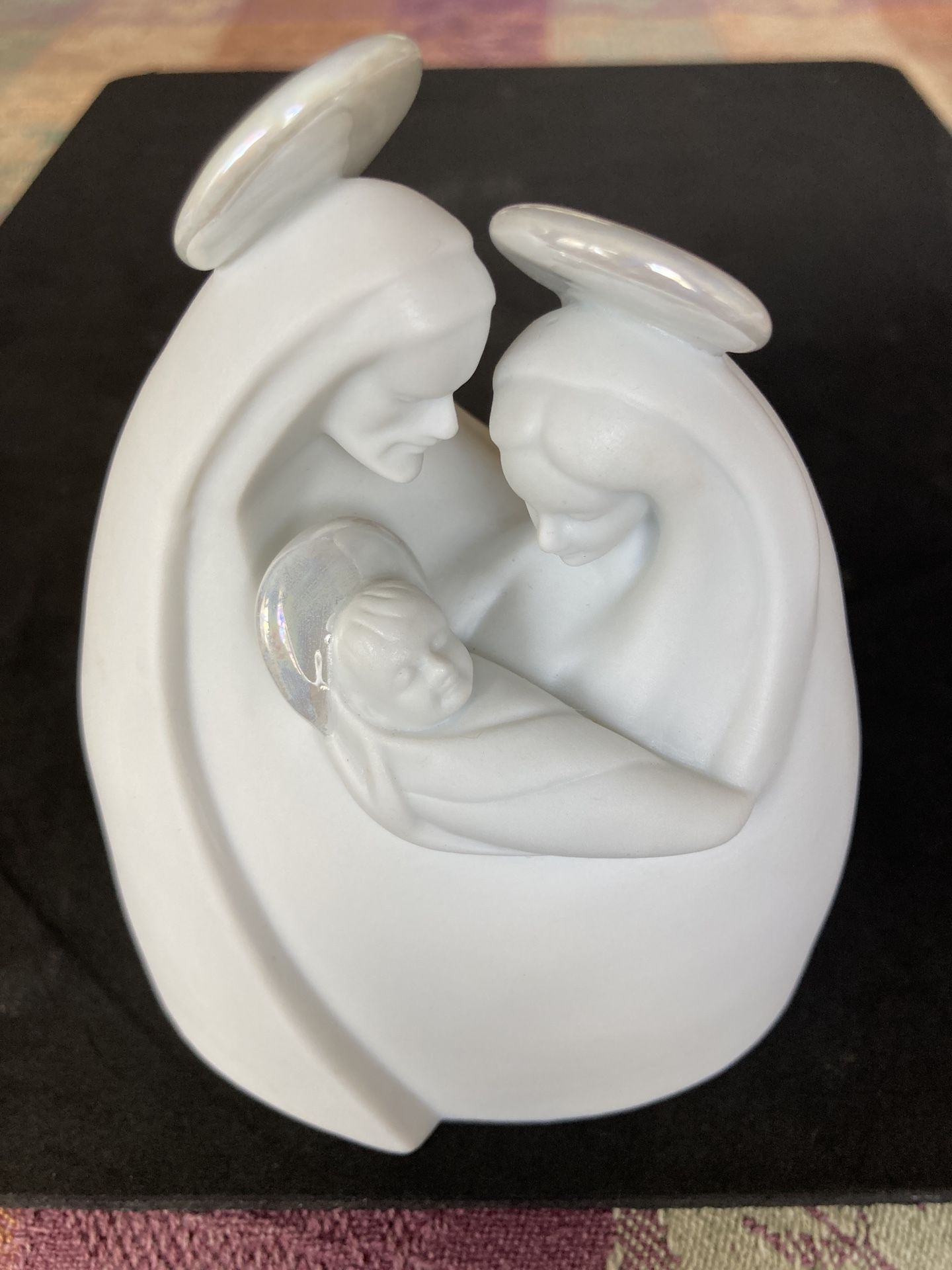 New Vintage Holy Family Nativity Figurine