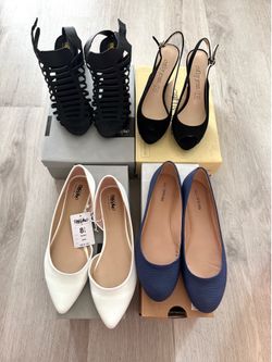 Women shoes - flats, heels