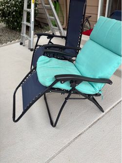 Reclining patio chairs