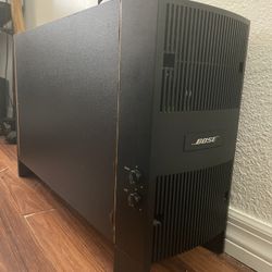 Bode Acoustimass 10 III Subwoofer Home Entertainment System BASS speaker WORKS 