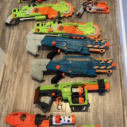 11 Zombie N Strike Nerf Guns