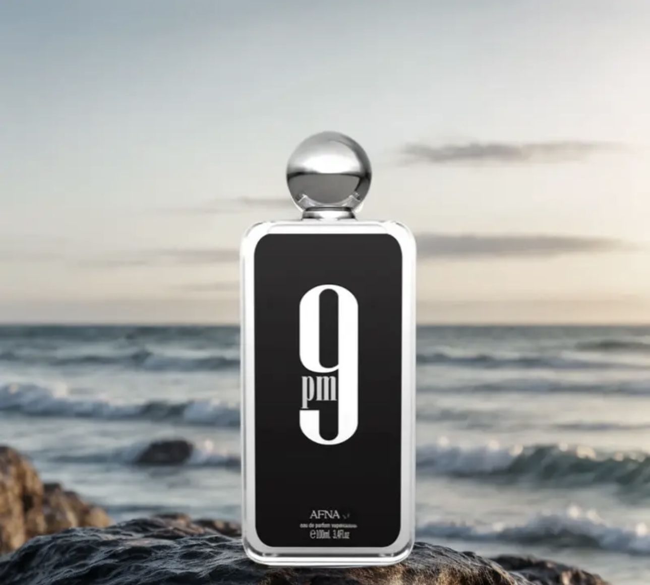 Afnan 9 PM for Men Eau de Parfum - 3.4 Oz/ 100ml - Premium Fragrance For Men