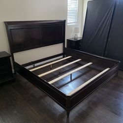 King bed frame