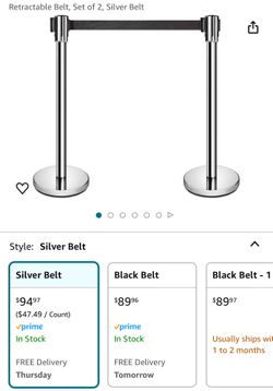 Excellent Condition Stanchions