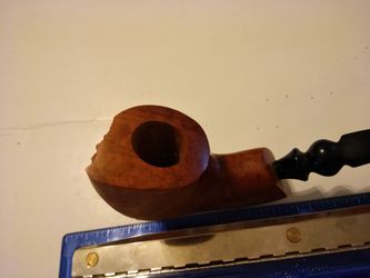 Brand new tobacco pipe with signature