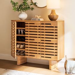 Ingrid 47 “ Oak shoe storage