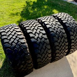 265/70R17 Falken Wildpeak Mud Tires Load E 10 Ply 75% Tread