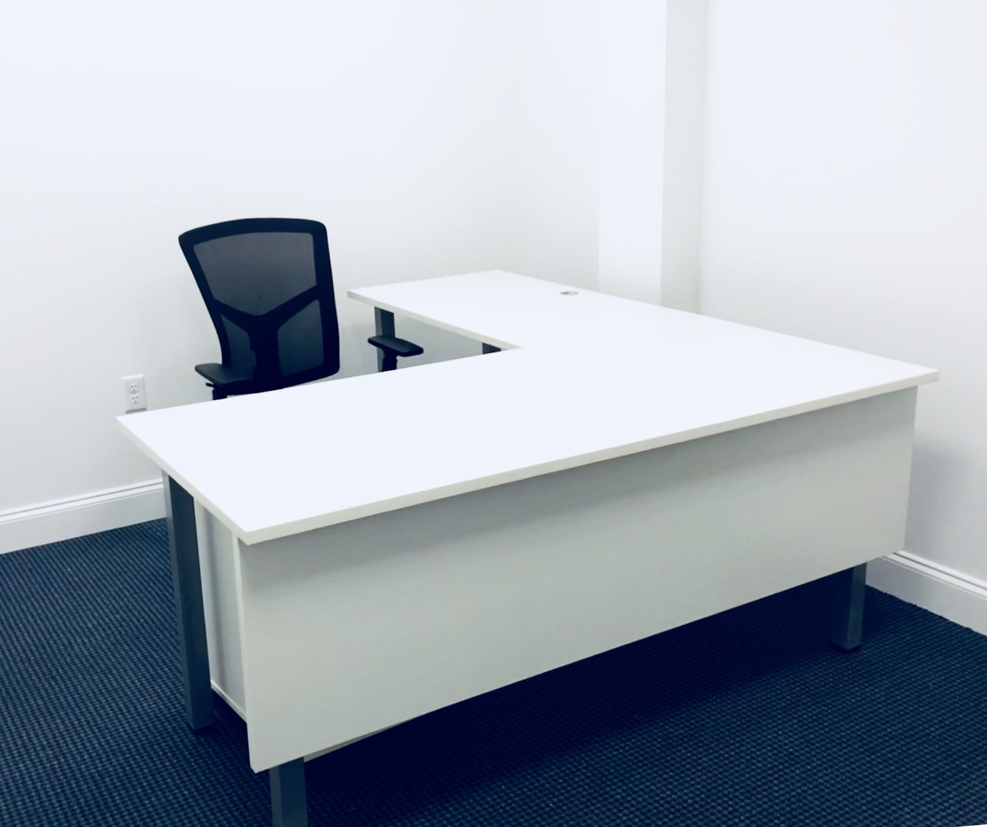 White office desks new made to order