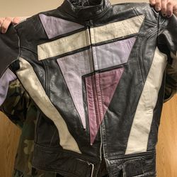 PRO-SPORTS LEATHER Authentic Vintage Motorcycle Jacket 
