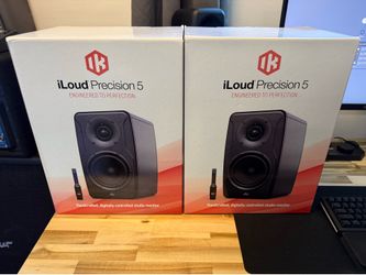 IK Multimedia iLoud Precision 5 Studio Monitor Speakers (Pair)