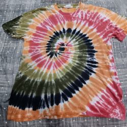 Mens Spirit Halloween Tie Dye Tshirt